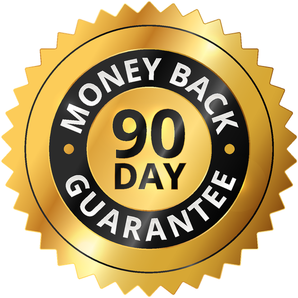 90-day money-back guarantee